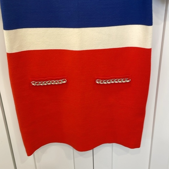 Elisabetta Franchi Colour Block Mini Dress - Picture 3 of 14